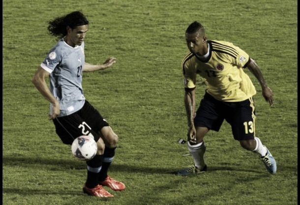 Colombia-Uruguay, puntuaciones de Uruguay, octavos de final del Mundial