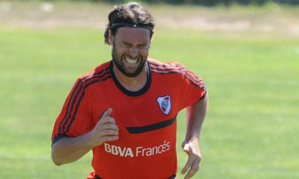 Fernando Cavenaghi: "Falta menos para la vuelta" Fernando Cavenaghi: "Falta menos para la vuelta"