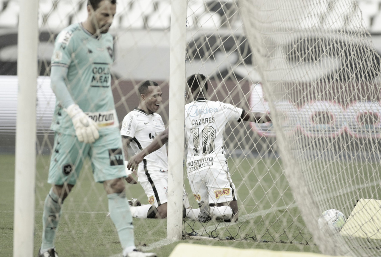 Corinthians domina fora de casa e afunda Botafogo Corinthians domina fora de casa e afunda Botafogo