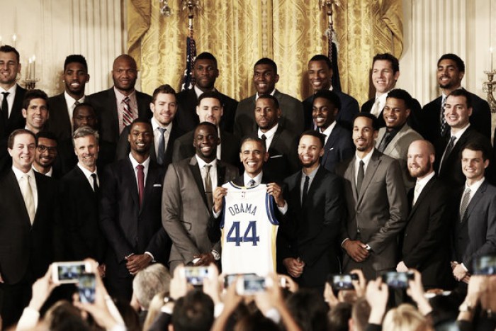 Atual campeão, Warriors visitam Casa Branca e recebem elogios de Barack Obama: "Jogam bonito"