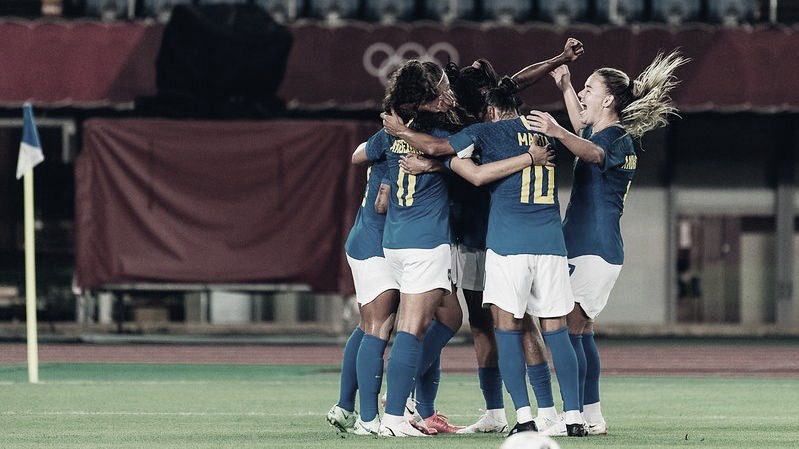 Brasil bate a Zâmbia no futebol feminino e agora pega o Canadá