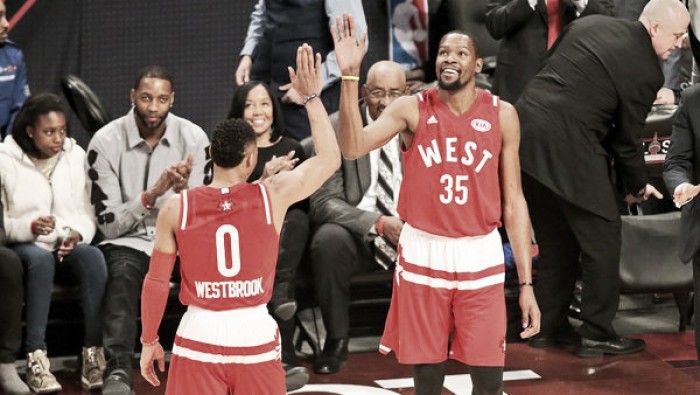 Na despedida de Kobe do All-Star Game, Westbrook é eleito MVP e Oeste vence Leste com recorde