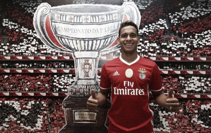 Novo reforço do Benfica, brasileiro Filipe Augusto promete dedicação e empenho
