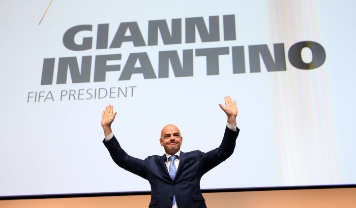 Ufficiale: Gianni Infantino eletto nuovo presidente della FIFA