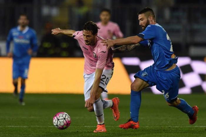 Al Castellani Empoli-Palermo finisce 0-0: le voci dei protagonisti