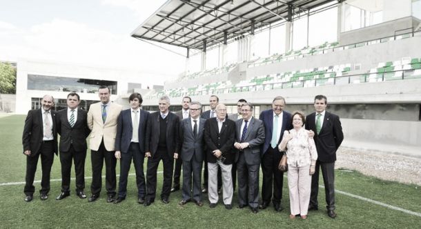 Villar, presente en la inauguración de las instalaciones de la Ciudad Deportiva