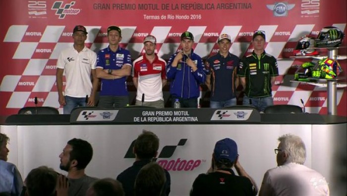 MotoGp - Argentina: le parole di Lorenzo, Rossi e Marquez