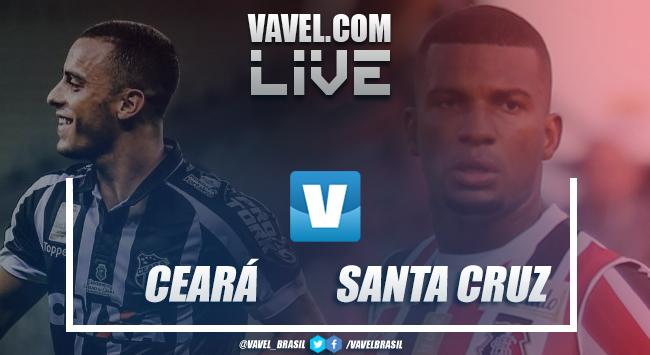 Resultado e gols Ceará 2 x 1 Santa Cruz pela Copa do Nordeste Resultado e gols Ceará 2 x 1 Santa Cruz pela Copa do Nordeste