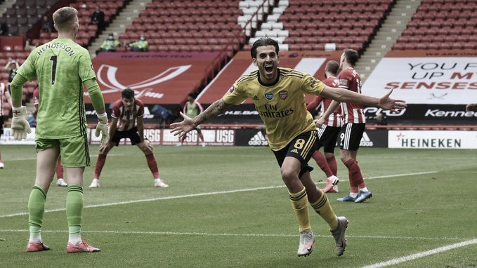 Sheffield
United tem dois gols anulados, Arsenal marca no fim e está nas semifinais da FA
Cup Sheffield
United tem dois gols anulados, Arsenal marca no fim e está nas semifinais da FA
Cup