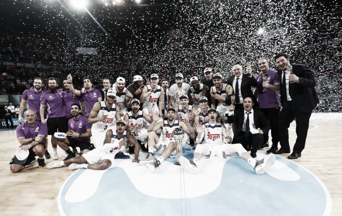 El Real Madrid se proclama campeón de la Copa del Rey de baloncesto 2017