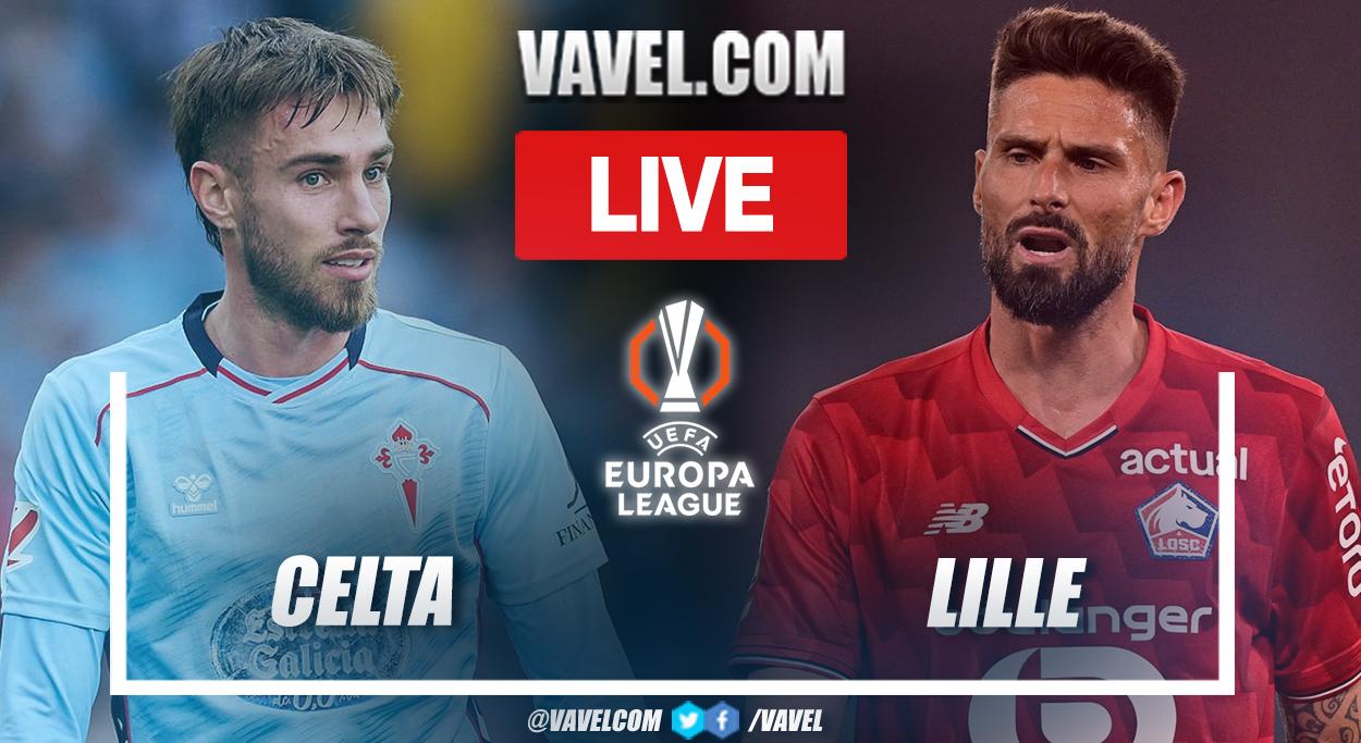 Celta Vigo vs Lille LIVE Score Updates: The first hal ends! (1-0)