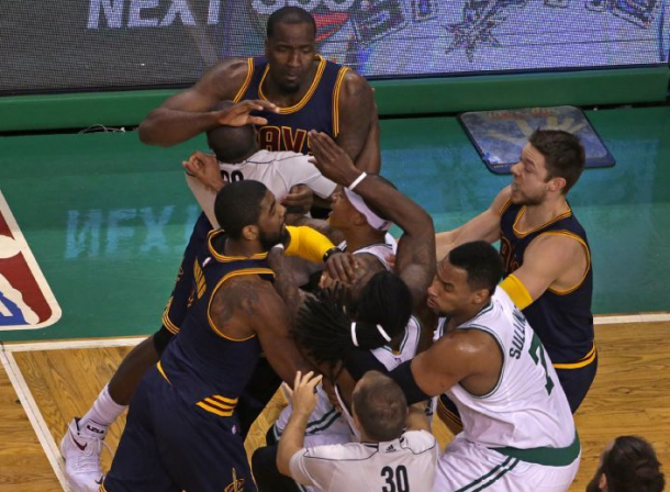 J.R. Smith And Kelly Olynyk Suspended, Kendrick Perkins Fined