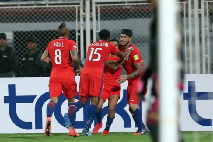 Mauricio Pinilla And Arturo Vidal Record Braces As Chile Defeats Venezuela, 4-1 Mauricio Pinilla And Arturo Vidal Record Braces As Chile Defeats Venezuela, 4-1