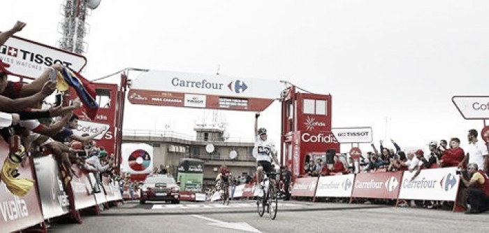 Vuelta 2016, a Peña Cabarga vince Froome su Quintana