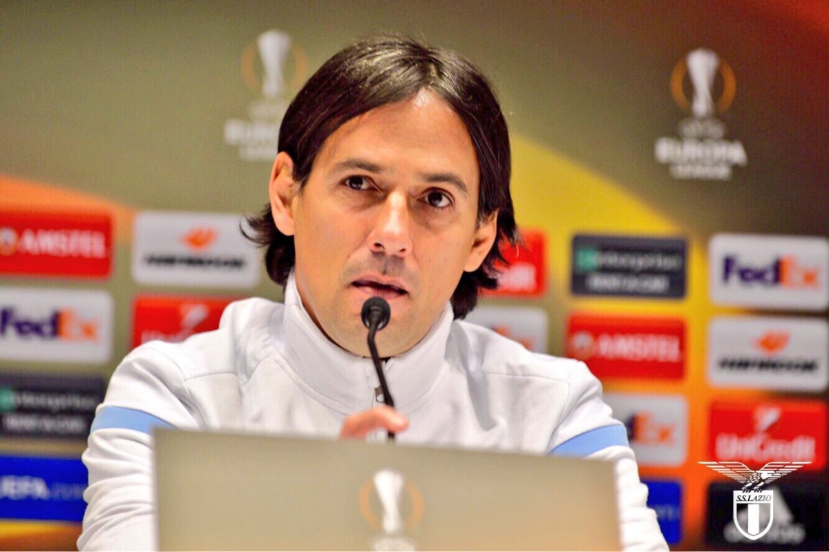 La Lazio festeggia, Inzaghi: “Dobbiamo arrivare in fondo all’Europa League”