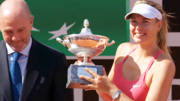 WTA Roma: trionfa la Sharapova, ma brava la Suarez Navarro