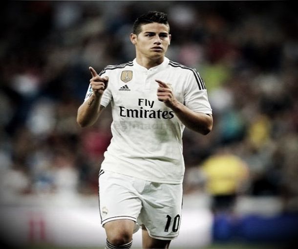 James despide su primera temporada en el Real Madrid con una joya James despide su primera temporada en el Real Madrid con una joya