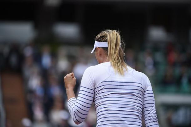 Sharapova Prevails Through Messy Match - Stosur