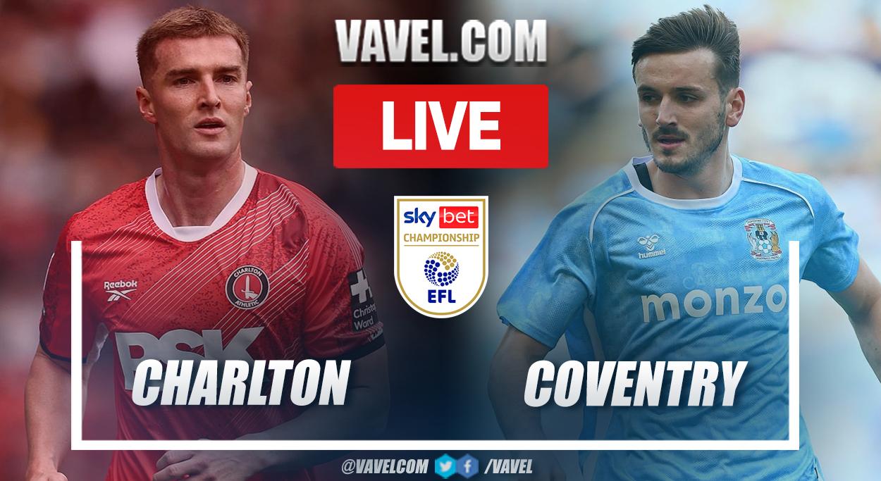 Highlights and goals Charlton 1 - 1 Coventry in EFL Championship