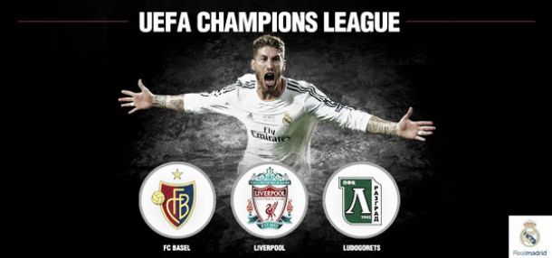 Liverpool, Basilea y Ludogorets, rivales del Real Madrid en Champions League