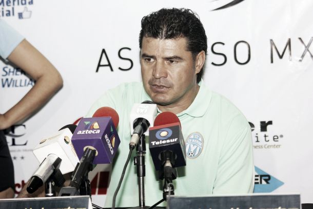 Juan Carlos Chavéz en conferencia de prensa (Foto: Venados)