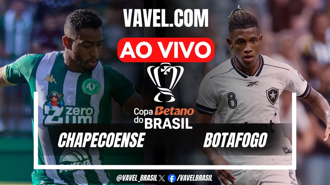 Chapecoense x Botafogo AO VIVO, jogo em tempo real pela Copa do Brasil