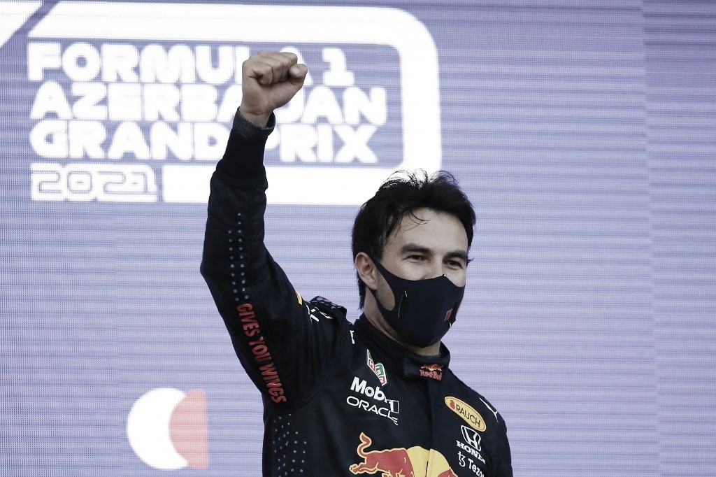 Após vitória no GP do Azerbaijão, Pérez elogia Verstappen e Red Bull
