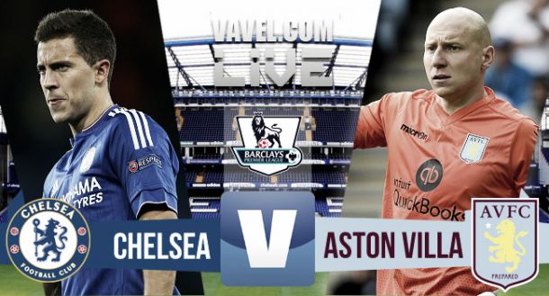 Result Chelsea - Aston Villa in EPL 2015 (2-0)