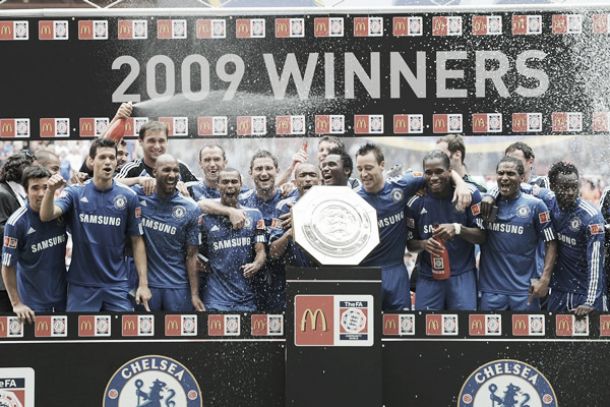 2009, última Community Shield 'blue'