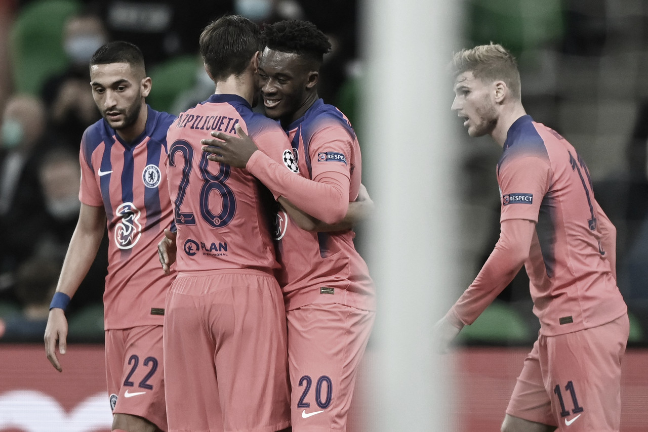 El Chelsea recupera la pegada goleando al Krasnodar a domicilio El Chelsea recupera la pegada goleando al Krasnodar a domicilio
