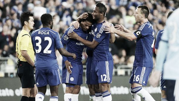 Chelsea vence en el fin del tour post temporada