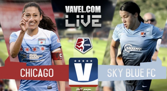 Results and Goals Chicago Red Stars 2-1 Sky Blue FC in 2017 NWSL