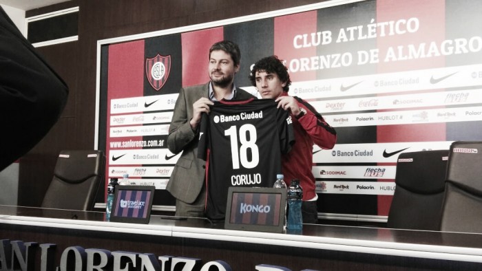 Mathías Corujo: "Llegar a San Lorenzo es un lindo desafío”