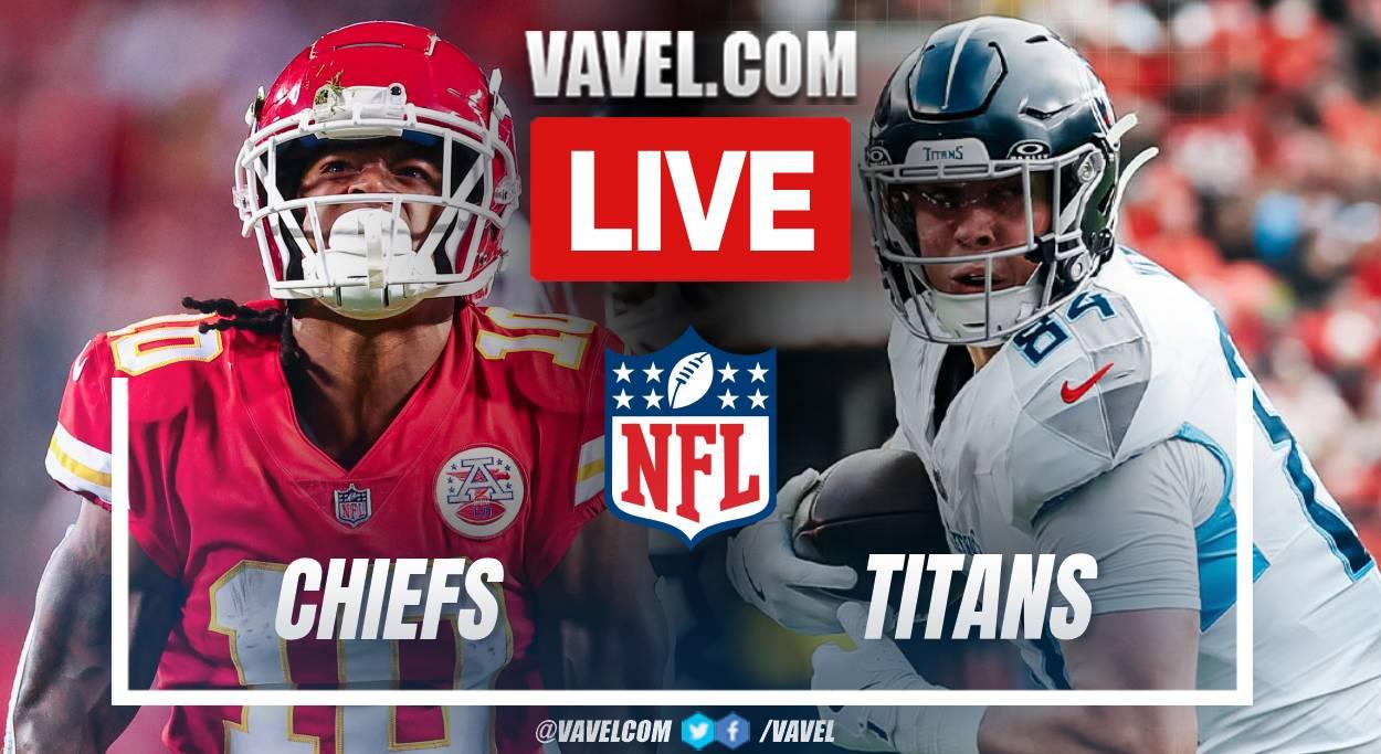 Kansas City Chiefs vs Tennessee Titans LIVE Score Updates in NFL Game