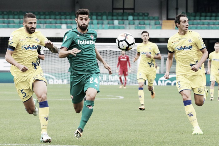 Fiorentina leva virada do Chievo fora de casa e chega à terceira rodada sem vencer Fiorentina leva virada do Chievo fora de casa e chega à terceira rodada sem vencer