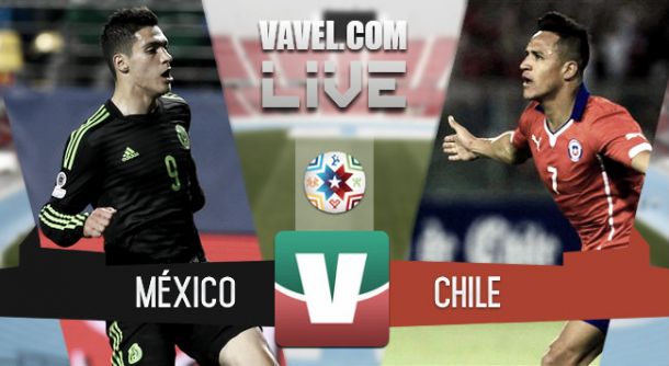 Resultado Chile - México 2015 (3-3)