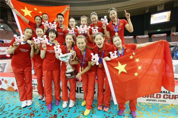 China Wins FIVB Women's World Cup