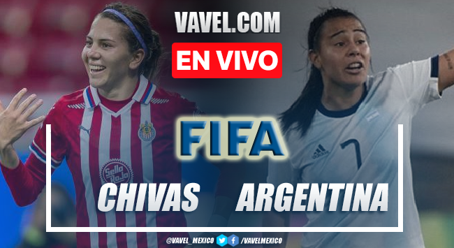 Goles y resumen del Chivas Femenil 1-2 Argentina Femenil en Amistoso 2021
