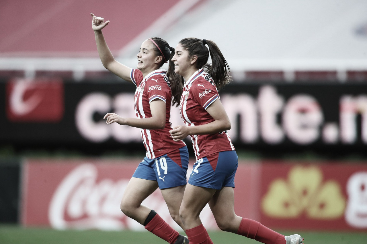 Chivas Femenil hilvana tres triunfos al imponerse a
Santos