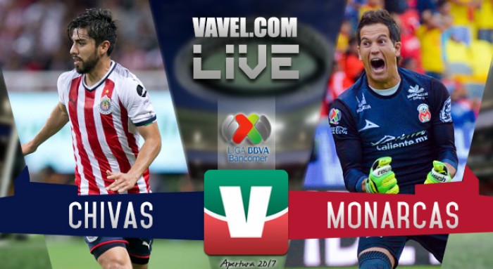 Resultado y goles de Chivas vs Monarcas Morelia en Liga MX (1-2) Resultado y goles de Chivas vs Monarcas Morelia en Liga MX (1-2)