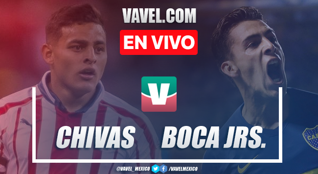 Chivas vs Boca en vivo online minuto a minuto en Colossus Cup 2019 (0-2)