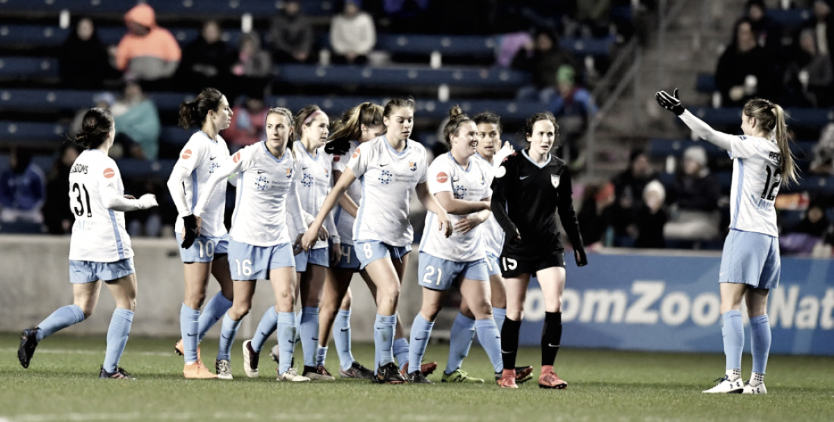 Chicago Red Stars unable to hold lead, Sky Blue FC gets first point