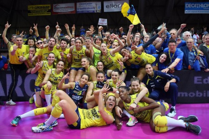 Pallavolo femminile - Conegliano corsara si impone a Piacenza e si porta sul 2-0 nella serie di finale scudetto