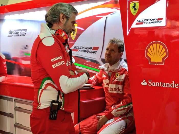 Sebastian Vettel: "No ha sido el día ideal"