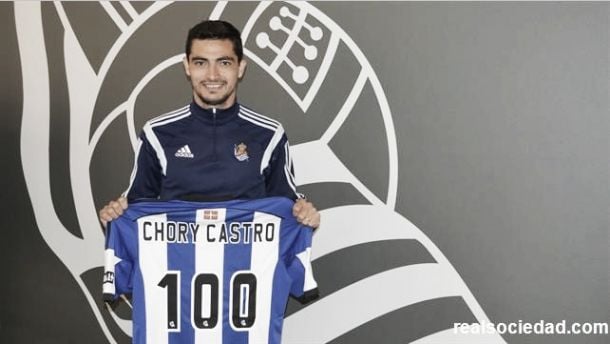 El Chory Castro, a por los 100 partidos con la Real