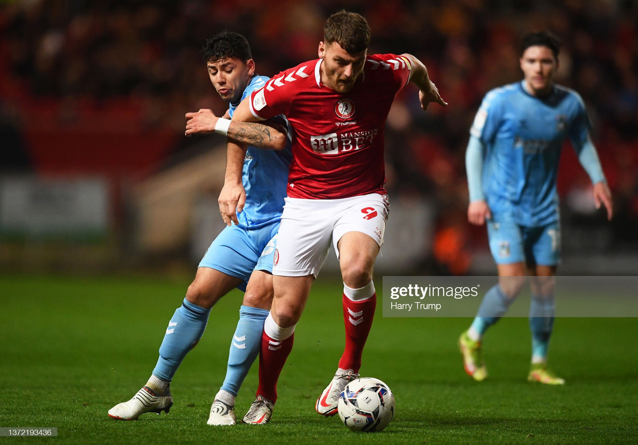 Bristol City 1-2 Coventry City: Sky Blues leave it late to keep their play-off hopes alive