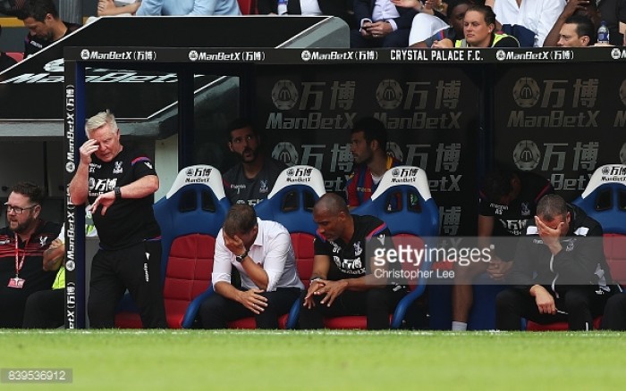 Frank de Boer critical of Crystal Palace's lack of courage