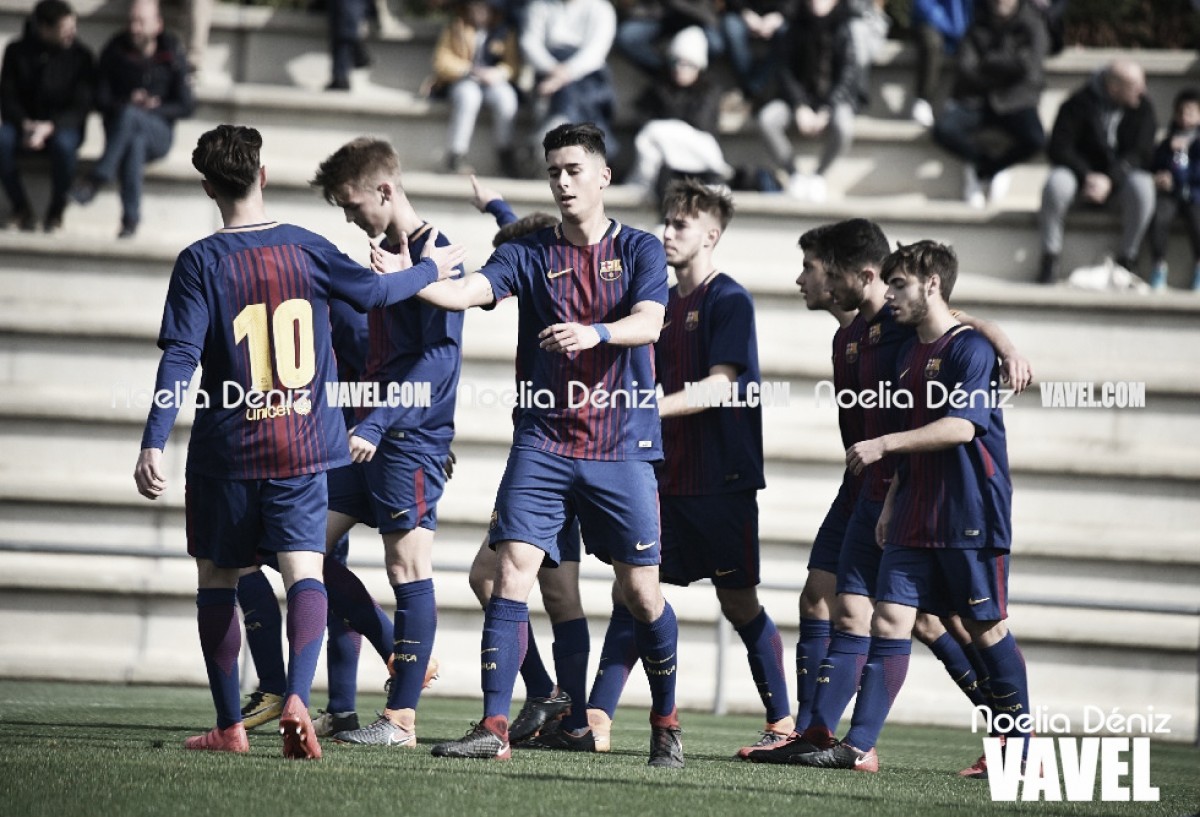 La sub-19 se lleva a cinco futbolistas del FC Barcelona