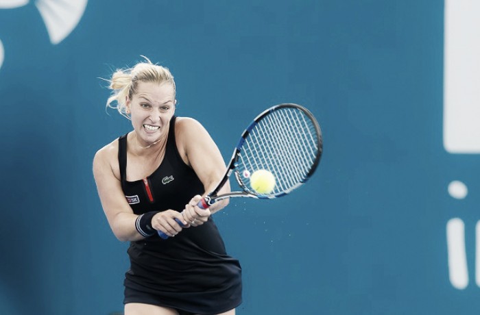 WTA Hobart: Cibulkova schiacciasassi, Barthel ok