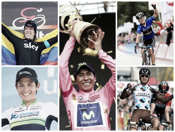 Nairo termina sexto y Colombia séptima en la UCI World Tour 2014